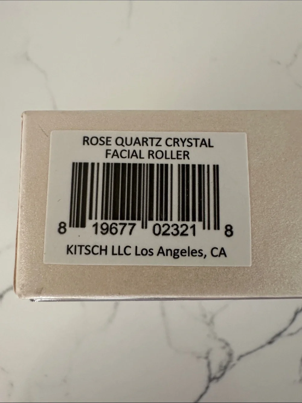 NWT Kit•sch Rose Quartz Face Roller